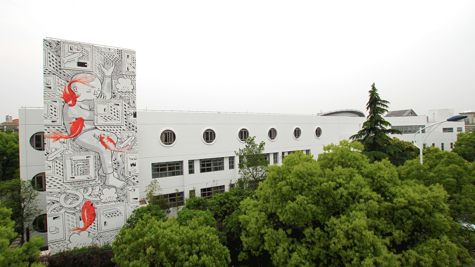 Итальянец создаст 16-метровый мурал на стене Кременчугской воспитательной колонии Итальянец создаст 16-метровый мурал на стене Кременчугской воспитательной колонии