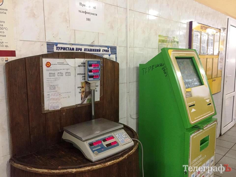 В здании центрального рынка Кременчуга нашли игровой автомат, замаскированный под «пополняшку» В здании центрального рынка Кременчуга нашли игровой автомат, замаскированный под «пополняшку»