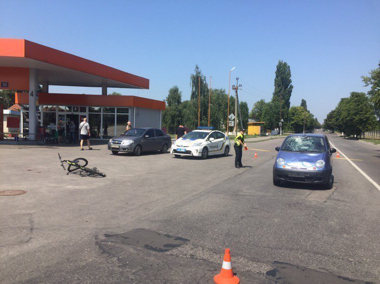 В Крюкове Daewoo Matiz сбил 15-летнего велосипедиста В Крюкове Daewoo Matiz сбил 15-летнего велосипедиста