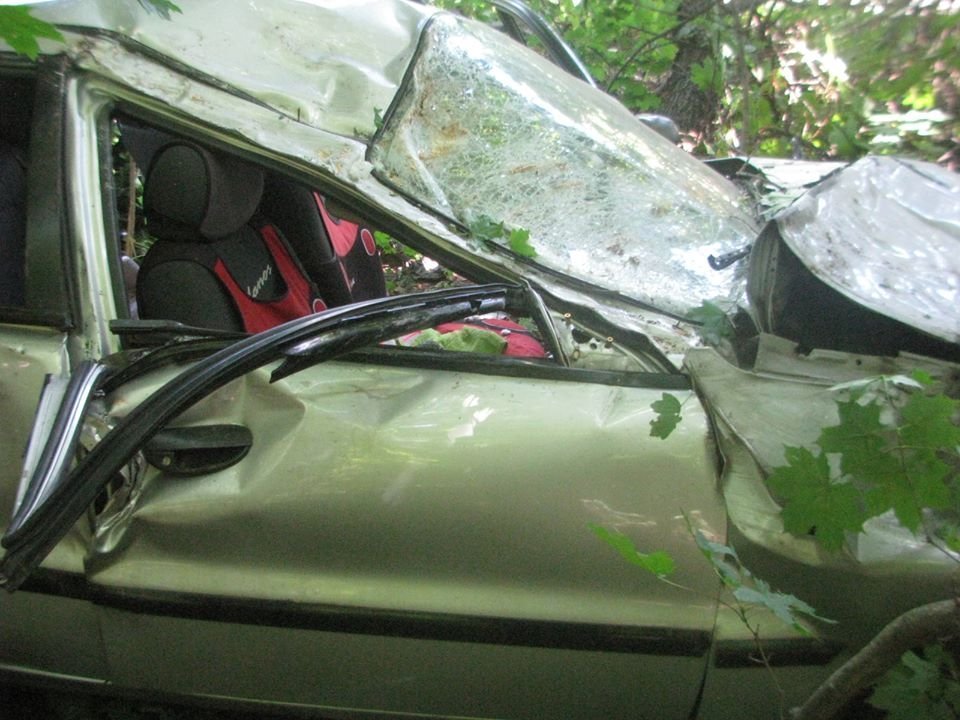 На Полтавщине Lanos съехал в кювет и врезался в дерево: двое в больнице На Полтавщине Lanos съехал в кювет и врезался в дерево: двое в больнице