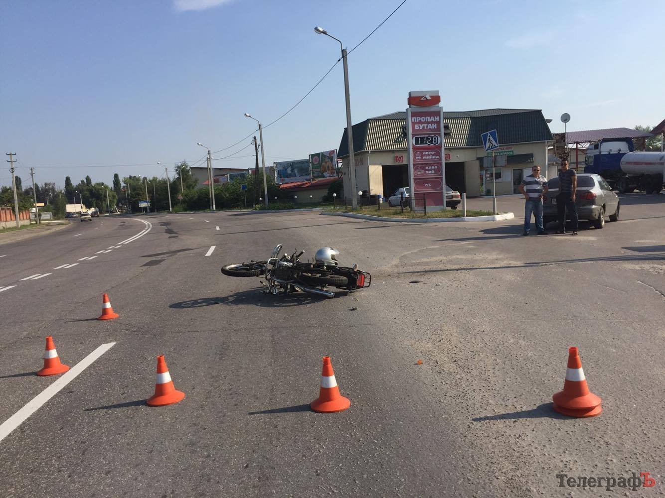 В Кременчуге на Чередниках сбили мотоциклиста В Кременчуге на Чередниках сбили мотоциклиста