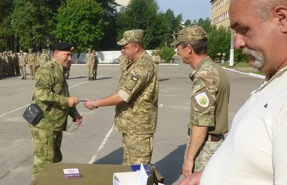 Кременчуцький боєць Микола Новак отримав нагороду «За відвагу» Кременчуцький боєць Микола Новак отримав нагороду «За відвагу»