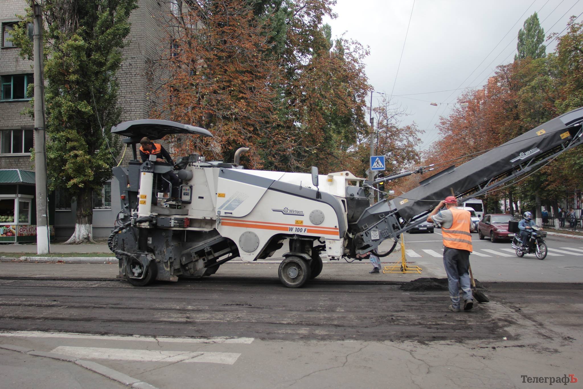 В центре Кременчуга ремонтитруют ул. Мазепы – движение усложнено В центре Кременчуга ремонтитруют ул. Мазепы – движение усложнено