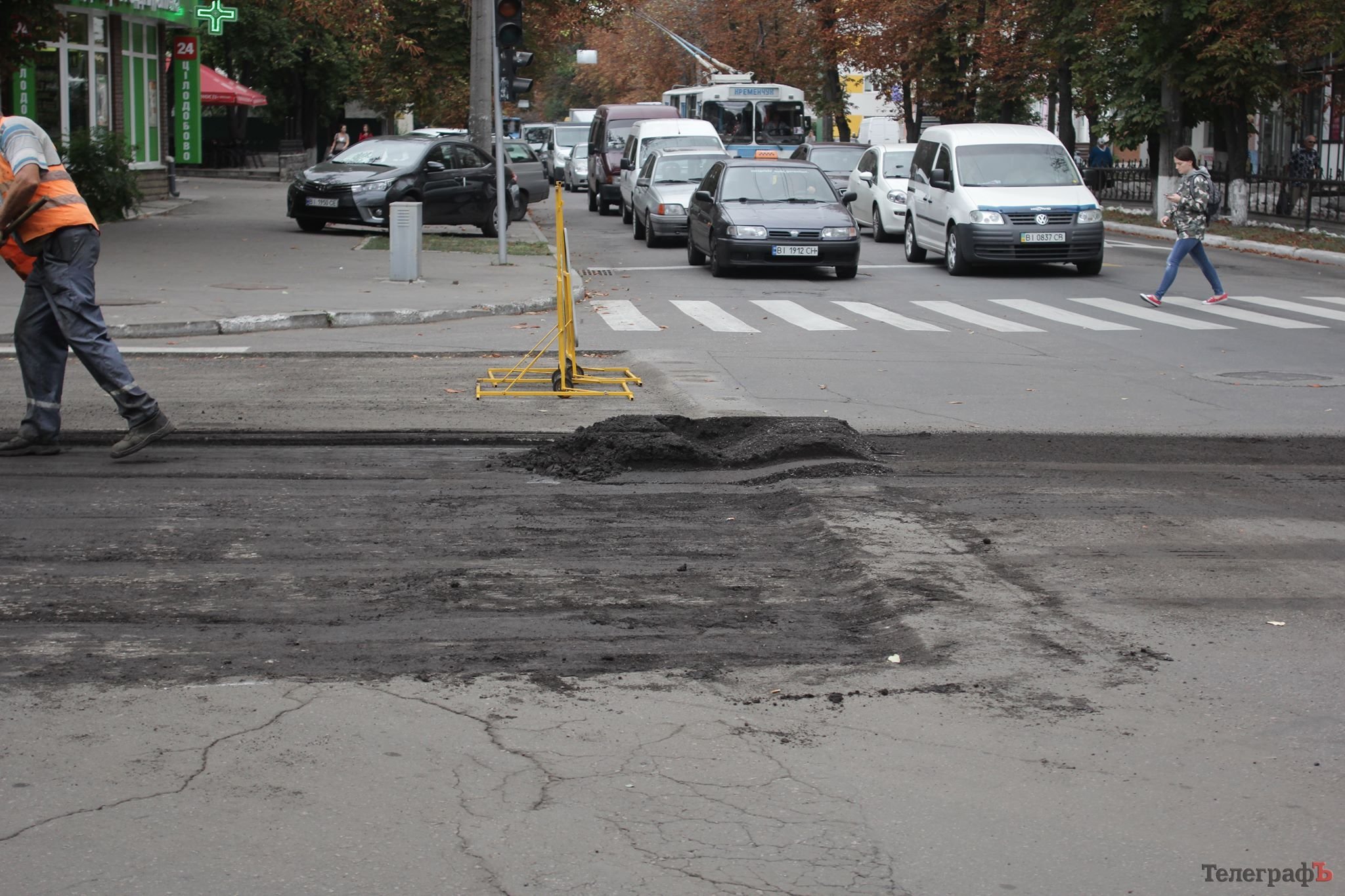 В центре Кременчуга ремонтитруют ул. Мазепы – движение усложнено В центре Кременчуга ремонтитруют ул. Мазепы – движение усложнено