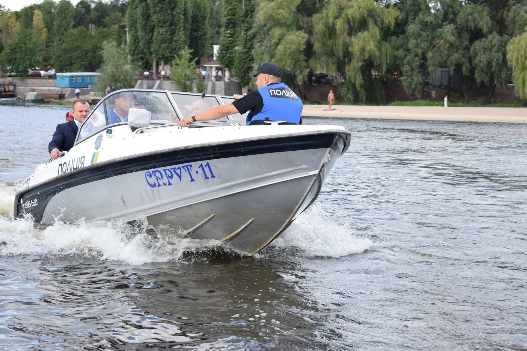 На Днепр в Кременчуге вернулась водная полиция На Днепр в Кременчуге вернулась водная полиция