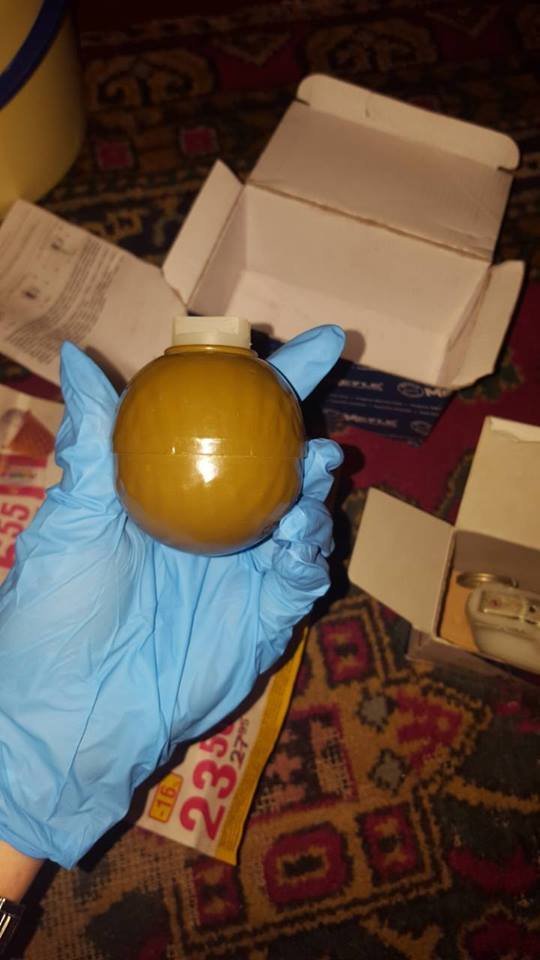 У кременчужанина дома нашли гранату и наркотики У кременчужанина дома нашли гранату и наркотики