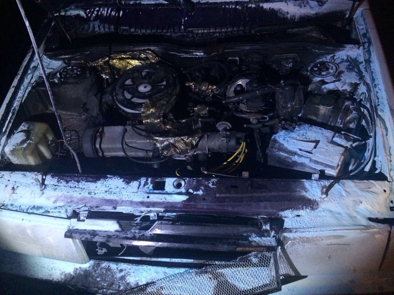 В Кременчуге во время движения загорелся ВАЗ В Кременчуге во время движения загорелся ВАЗ