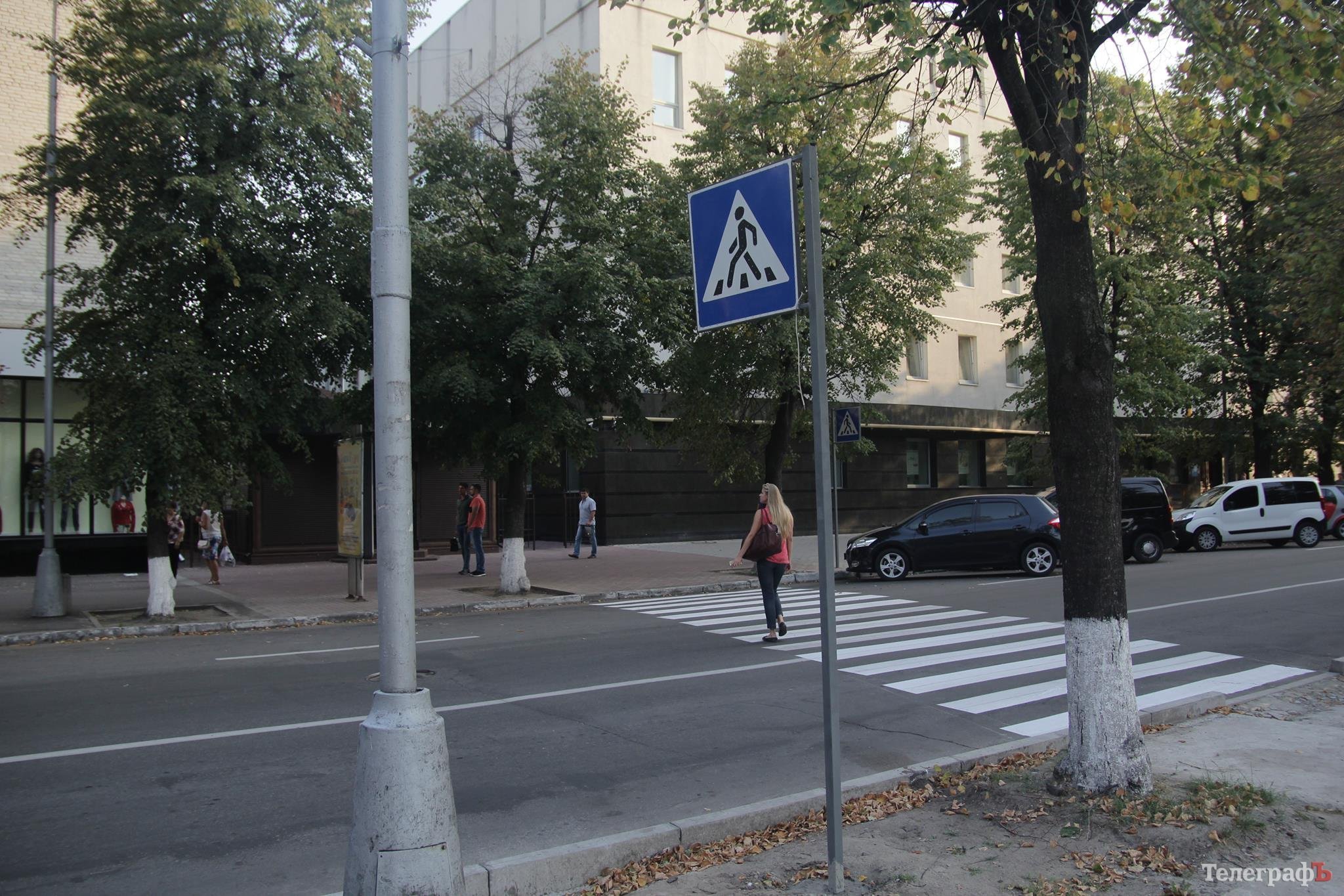 На улице Соборной появилась ещё одна «зебра» На улице Соборной появилась ещё одна «зебра»