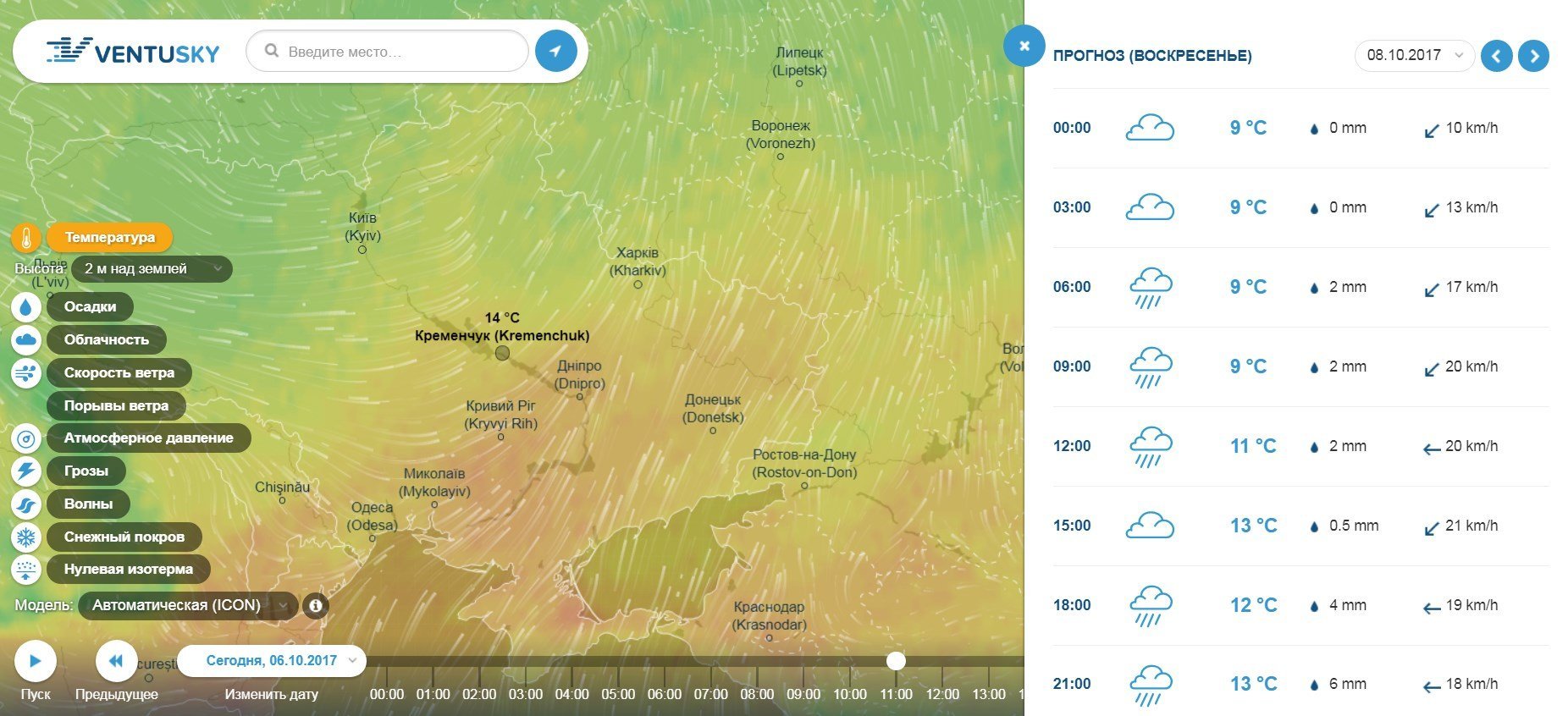 Вихідні у Кременчуці будуть дощовитими та туманними Вихідні у Кременчуці будуть дощовитими та туманними