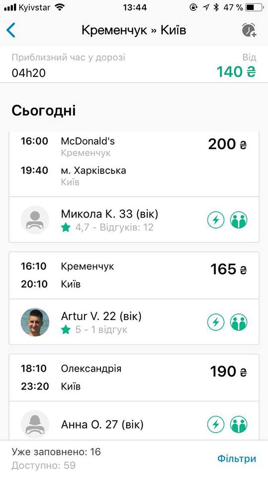 «Всё выше, и выше, и выше»: подорожал проезд из Кременчуга на все направления междугородных маршруток «Всё выше, и выше, и выше»: подорожал проезд из Кременчуга на все направления междугородных маршруток