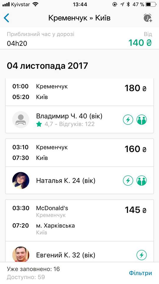 «Всё выше, и выше, и выше»: подорожал проезд из Кременчуга на все направления междугородных маршруток «Всё выше, и выше, и выше»: подорожал проезд из Кременчуга на все направления междугородных маршруток