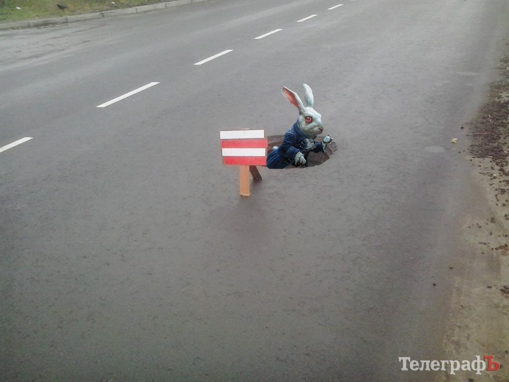 В Крюкове появилась своя «кроличья нора» В Крюкове появилась своя «кроличья нора»