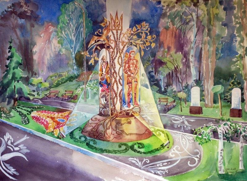 Розпочалося голосування на ескіз меморіалу Героям АТО у Кременчуці Розпочалося голосування на ескіз меморіалу Героям АТО у Кременчуці