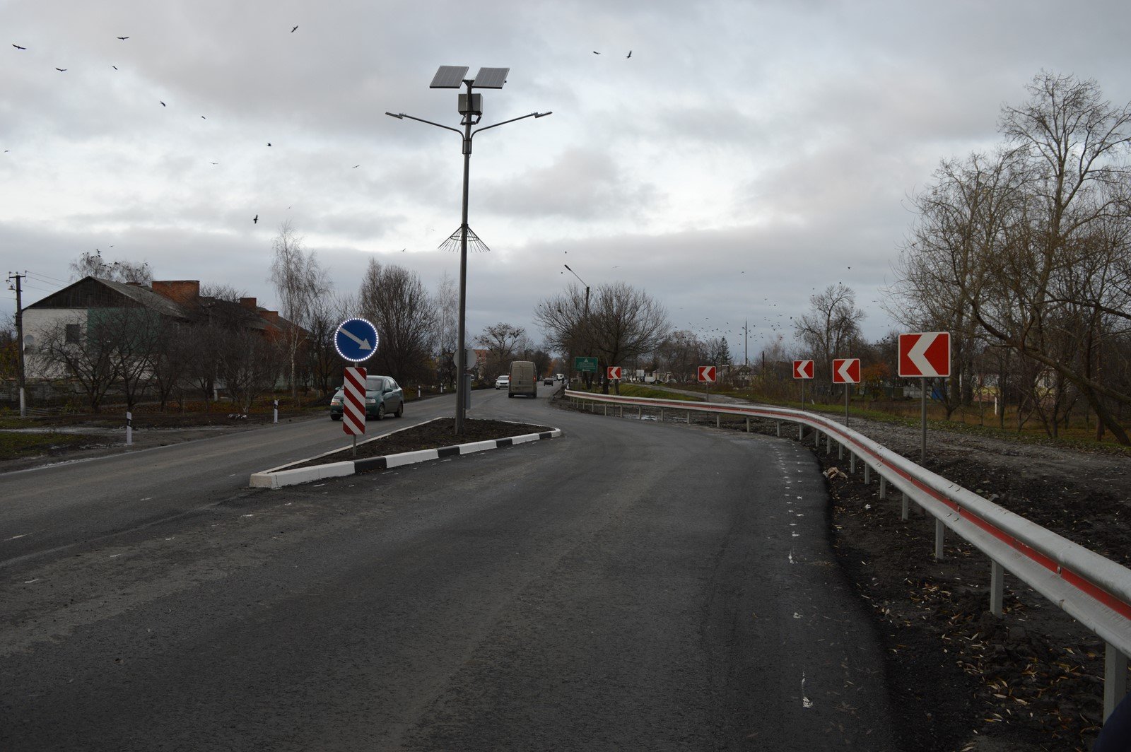 Теперь «шумахеров» на дорогах Полтавщины тормозят по-европейски Теперь «шумахеров» на дорогах Полтавщины тормозят по-европейски