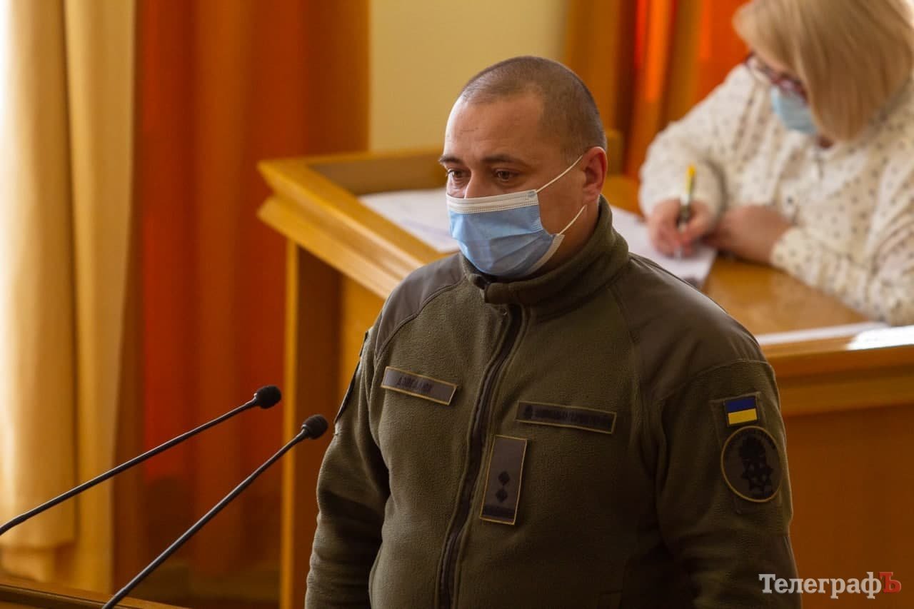 Командир в/ч 3059 Нацгвардії Олег Довгалюк