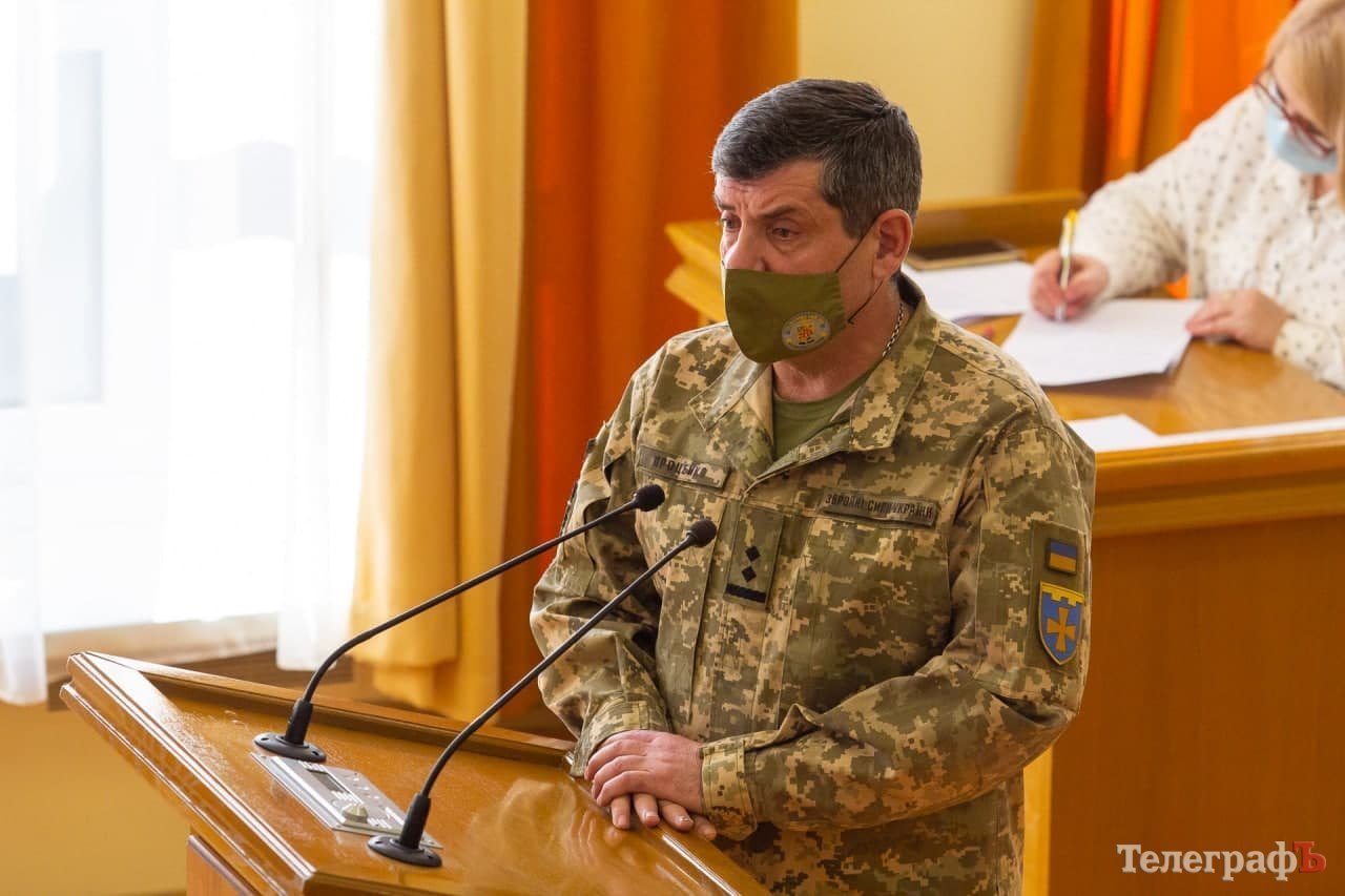 Командир військової частини А7311 Вадим Проценко