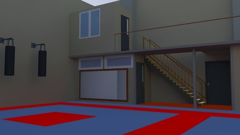 Проєкт нового залу тхеквондо, яке стане окрасою не лише Кременчука, а й центральної України