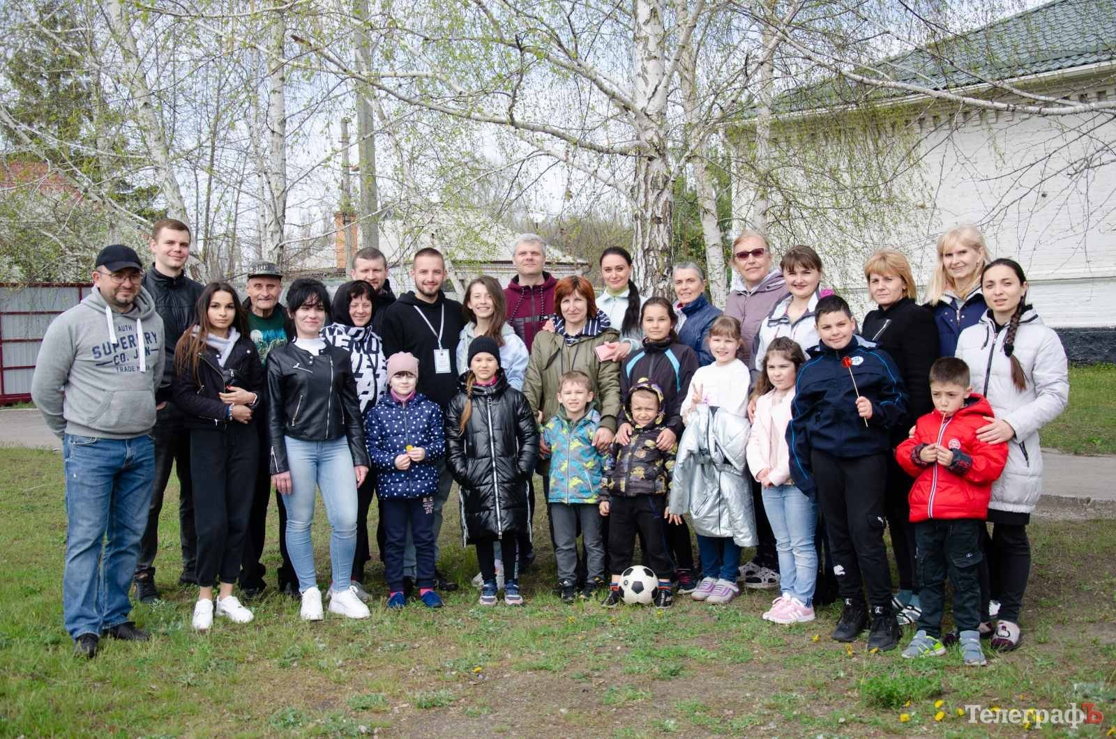 Жителі школи-інтернату, хто зупинився в евакуації в Кременчуці