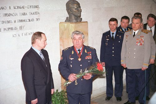 На фото космонавт Петро Климук