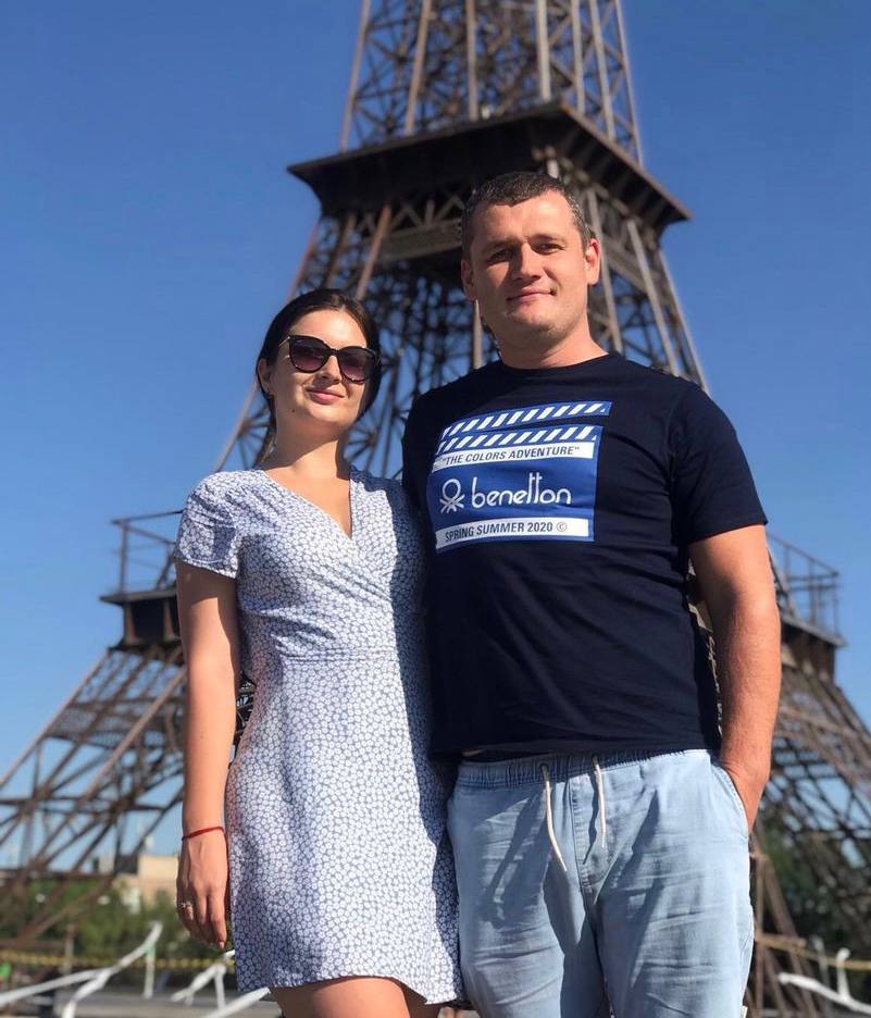 Анна з чоловіком Андрієм