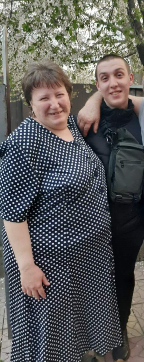 Останнє фото мами та сина