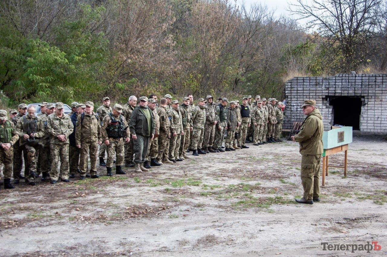 Шикування ДФТГ перед проведенням стрільб
