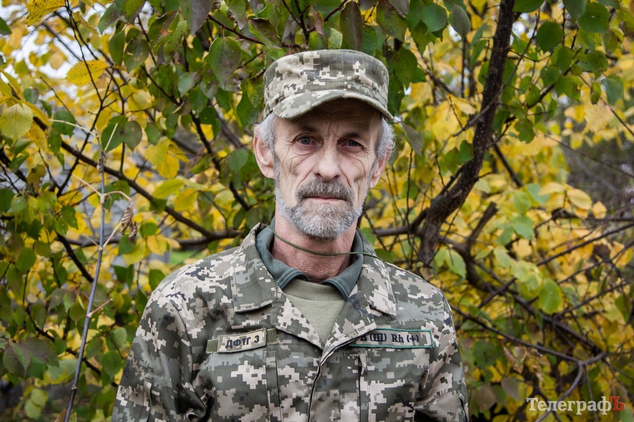 Дяченко Василій Олексійович, 63 роки, з військової служби звільнився 43 роки тому