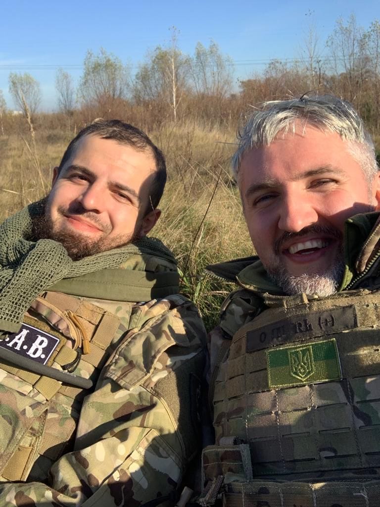 Володимир Єжов (справа) і Олег Рибальченко (зліва)