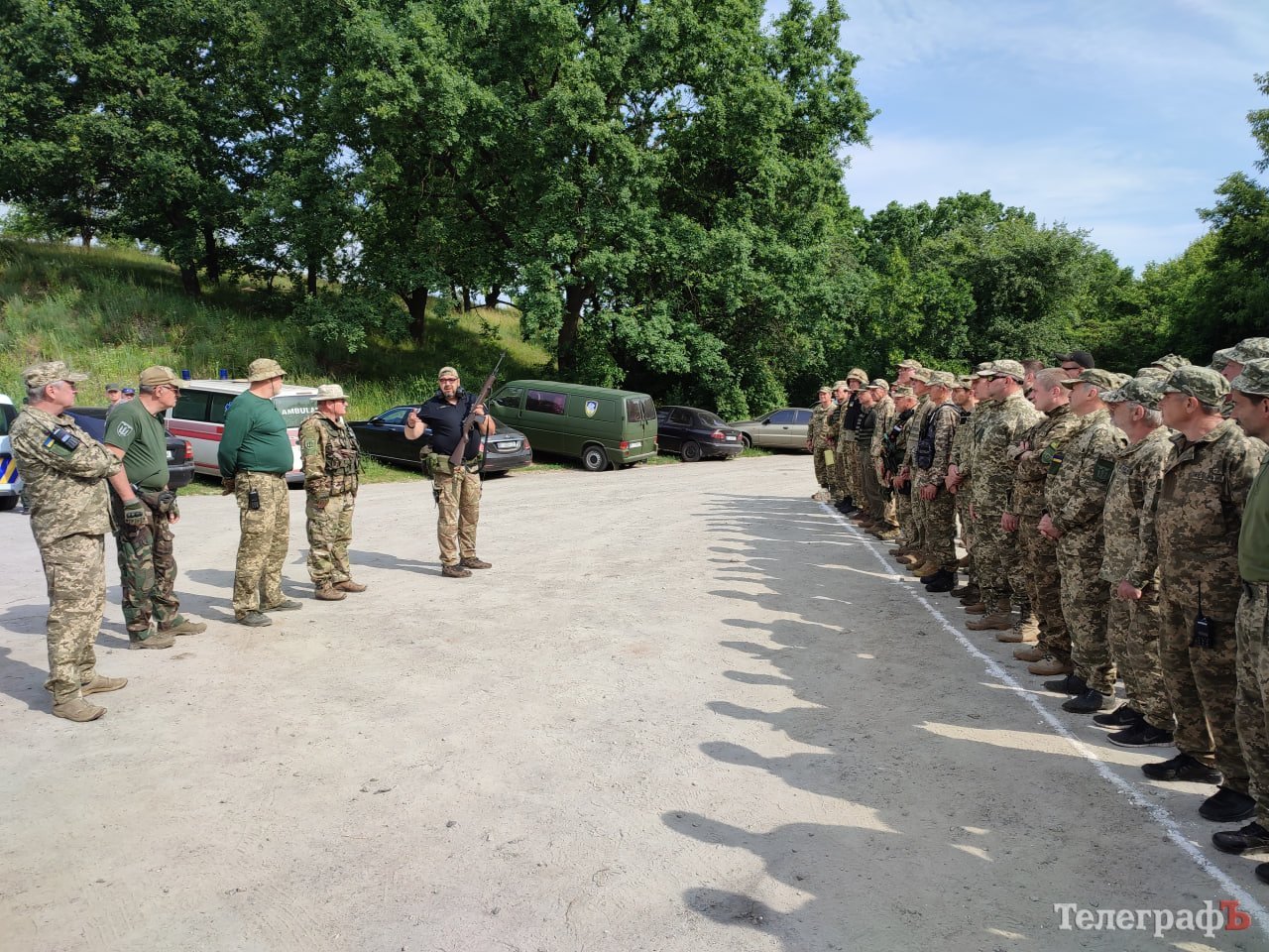 Інструктаж щодо заходів безпеки при проведенні стрільб з М14