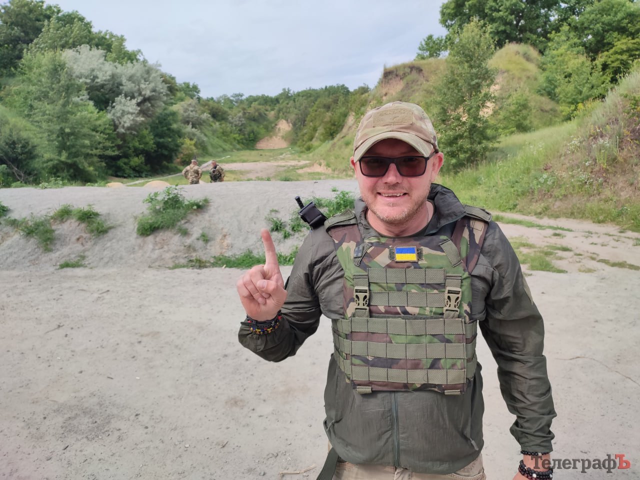 Керівник Волонтерського штабу оборони Кременчука Олег Биков