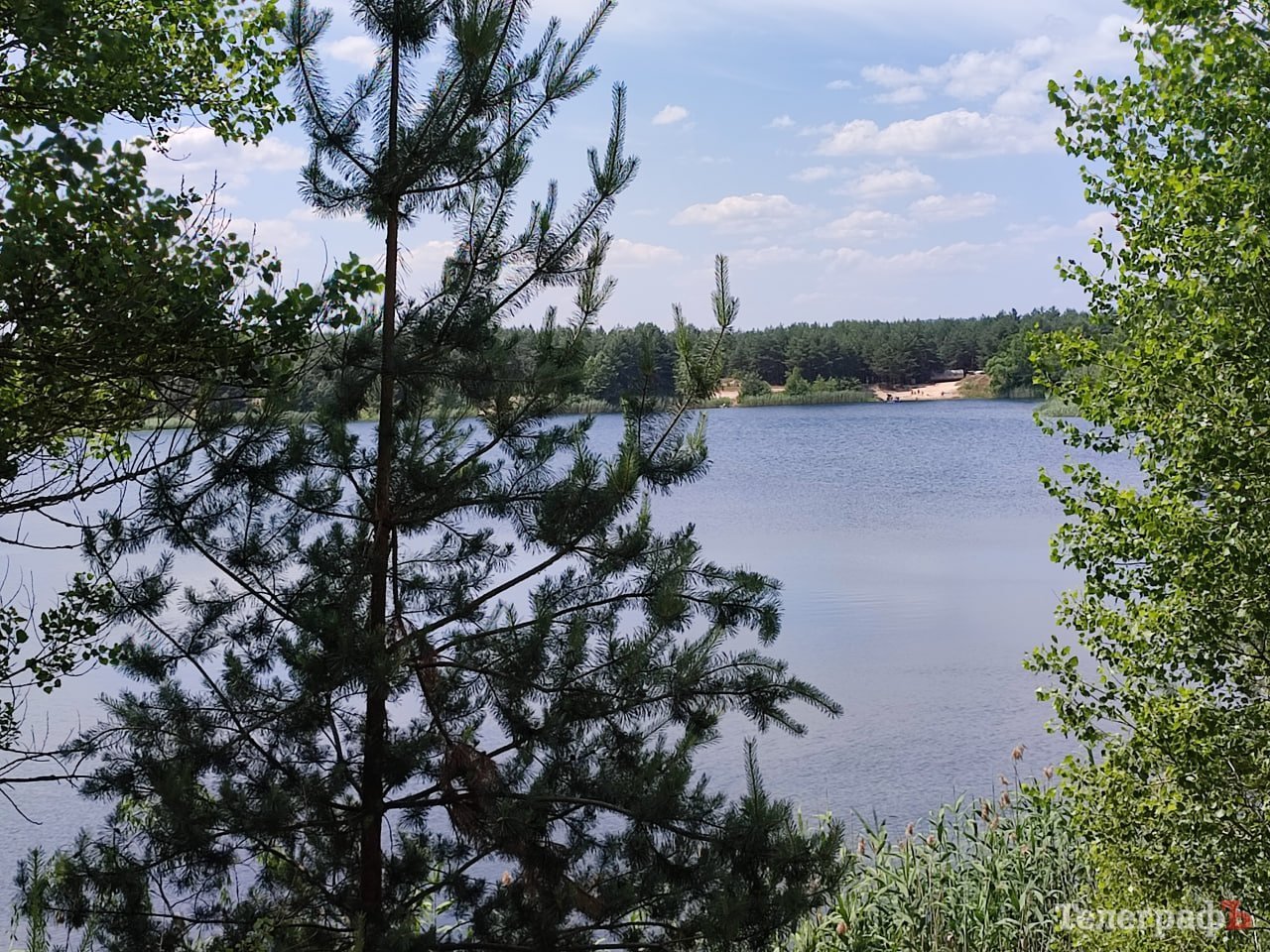 З пагорба відкриваються мальовничі краєвиди