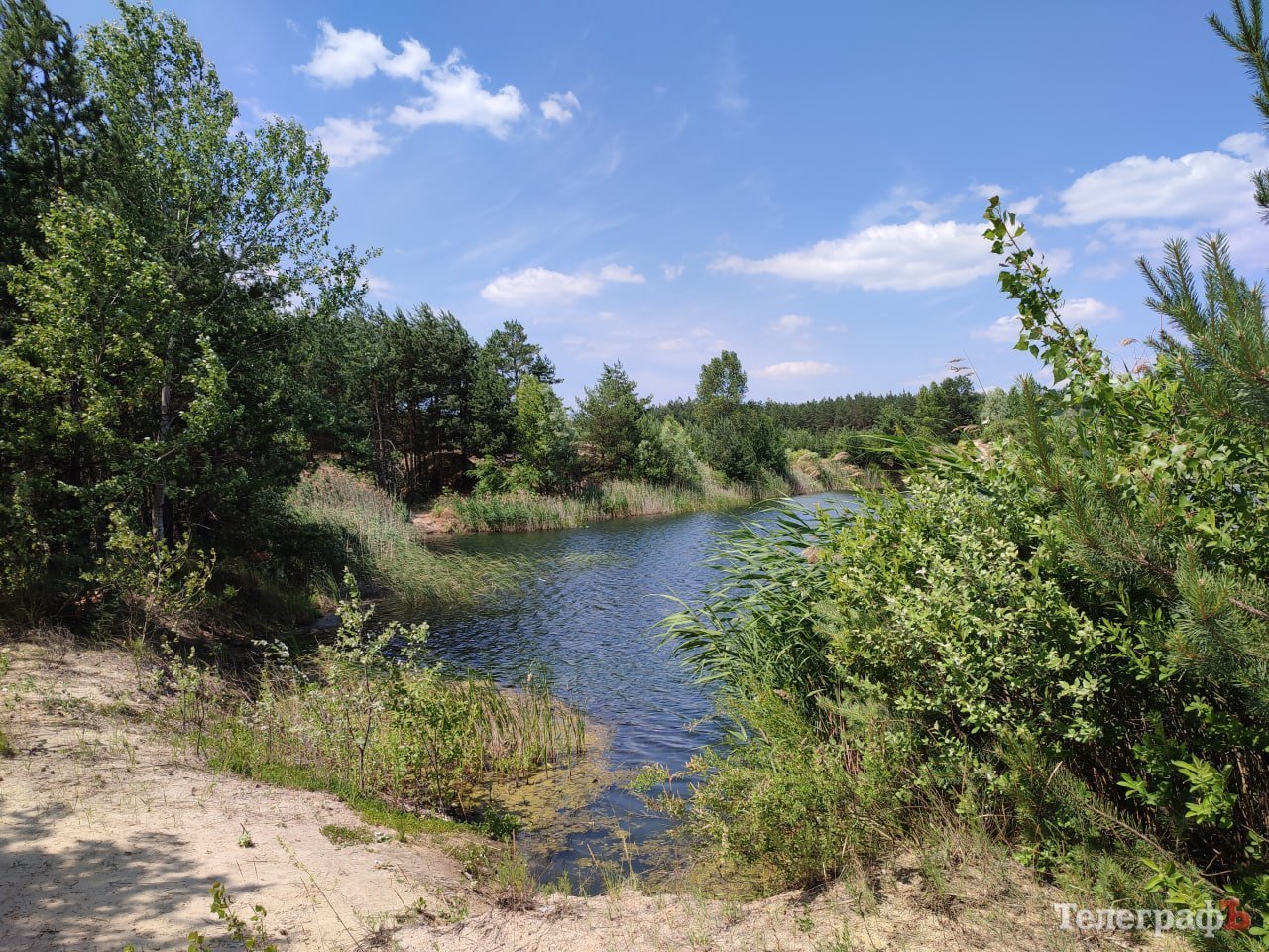На третєму озері є місця, де можна усамітнитися