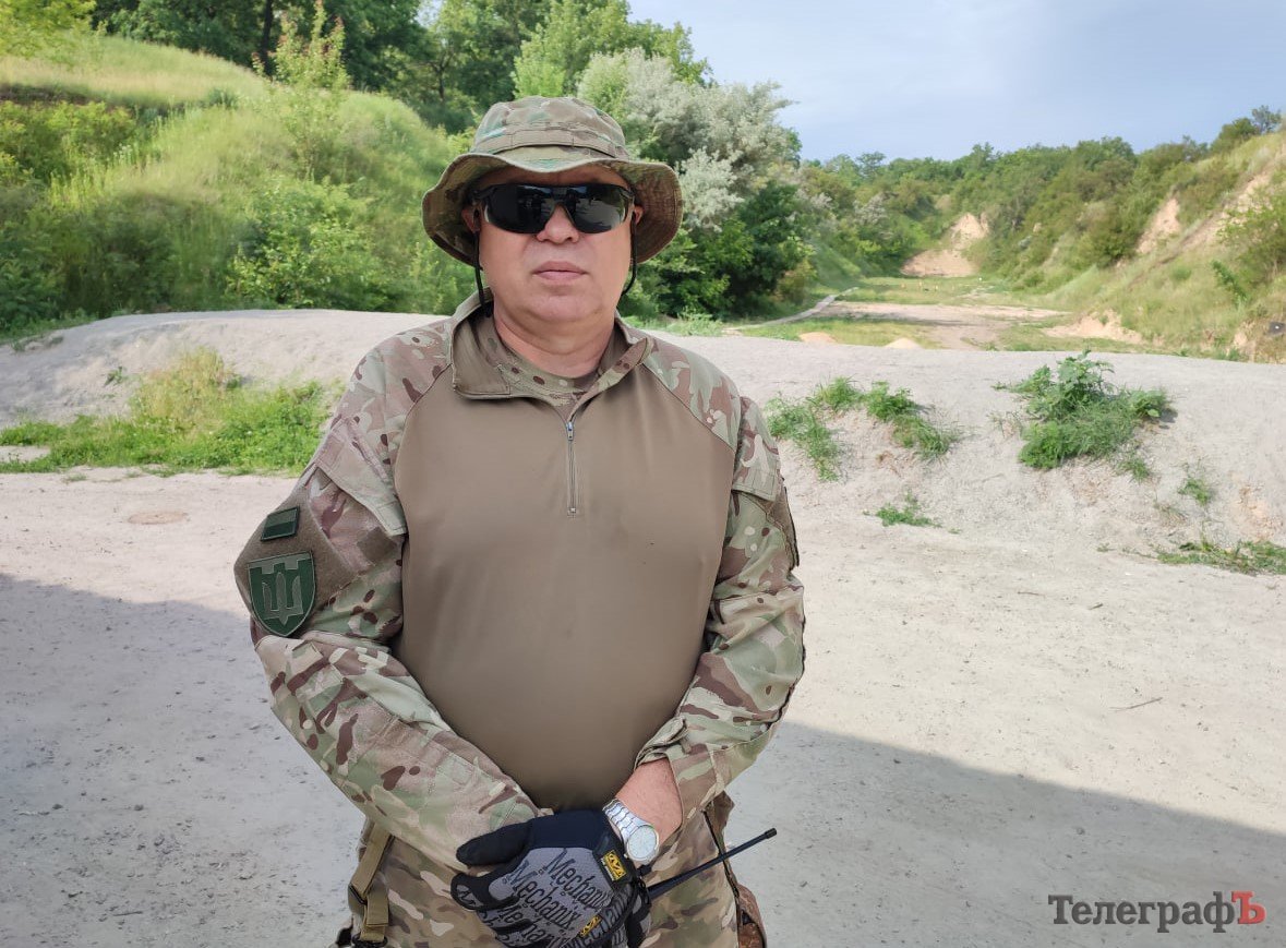 Головний сержант батальйону Олег Осадчий