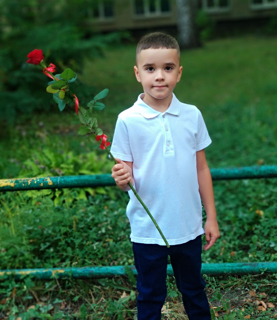 Ліцей №17, 1-А клас, Антон Ямщиков. Фото — Юлія Ямщикова