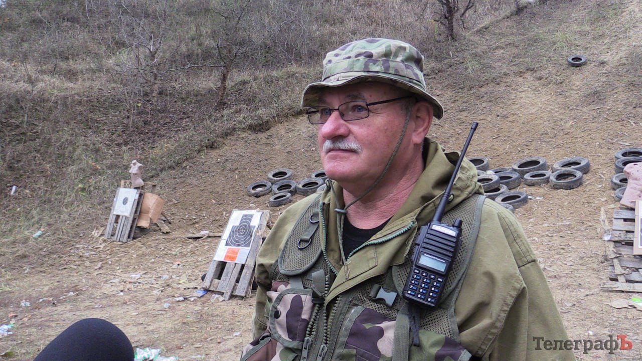 Командир ДФТГ підполковник у відставці Андрій Чуйко