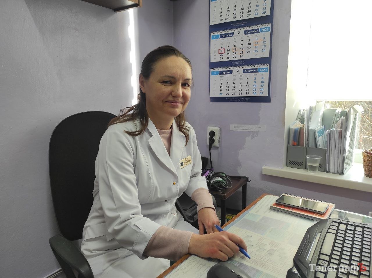 Сімейна лікарка ЦПМСД №1 Ганна Пінкіна