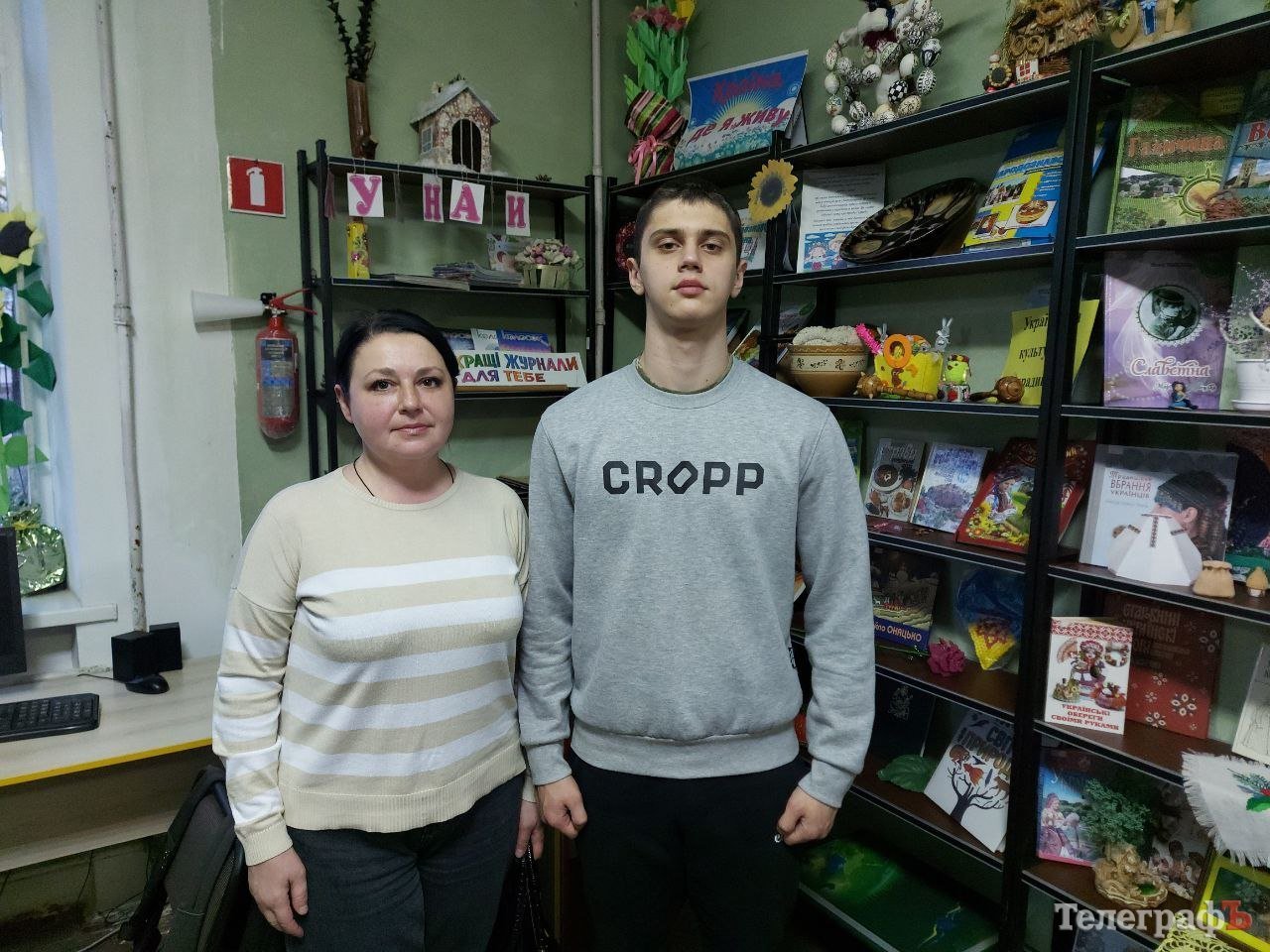 Дружина та син Сергія Мельничука