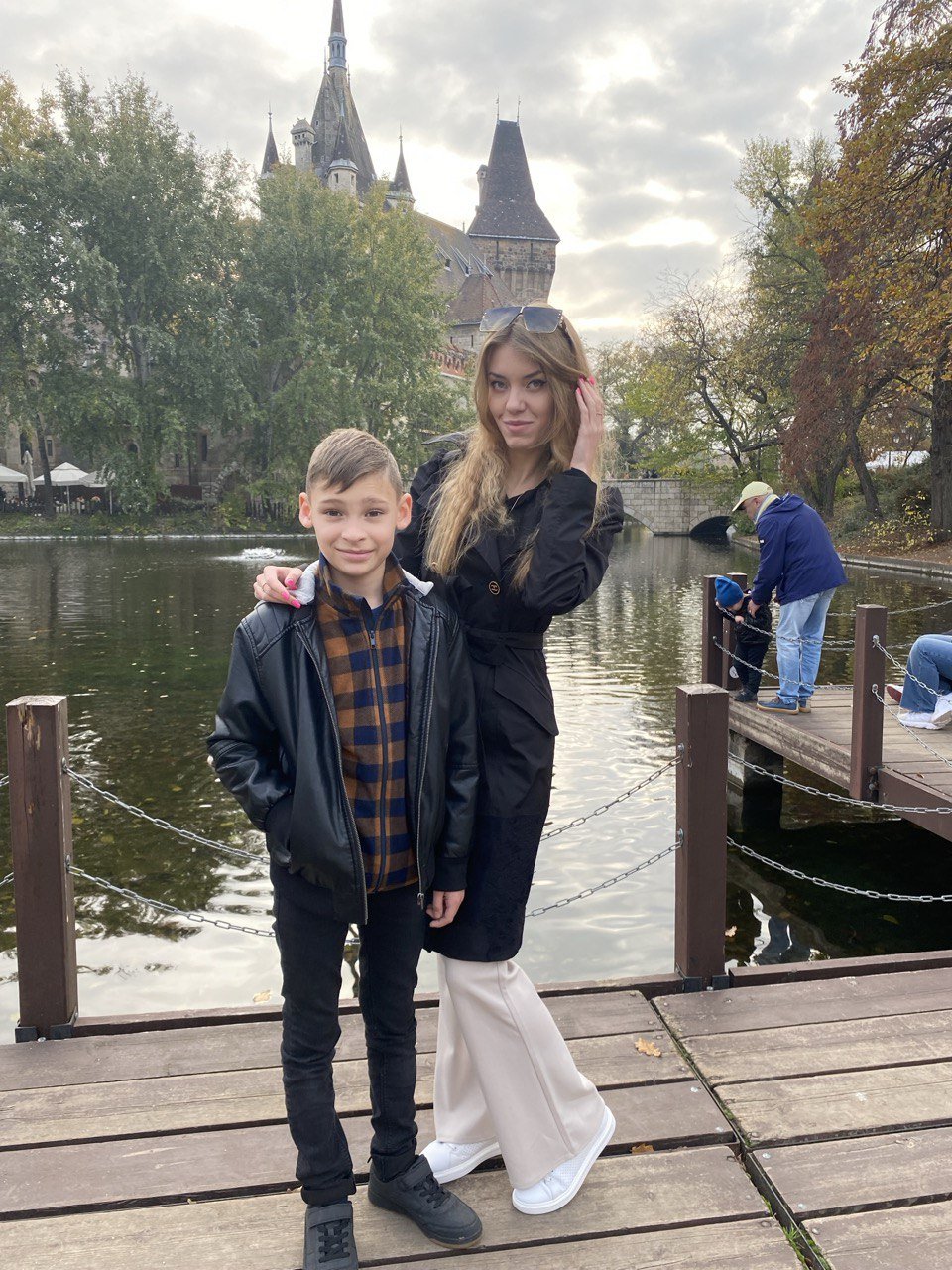 Діти Оксани – Вероніка і Клім