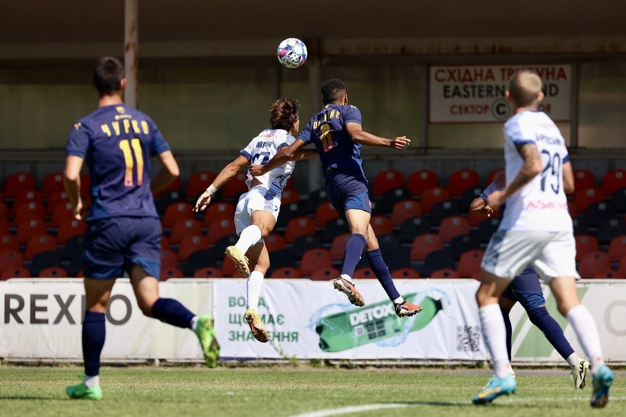 Фрагмент матчу «Кремінь» — «Металіст 1925»