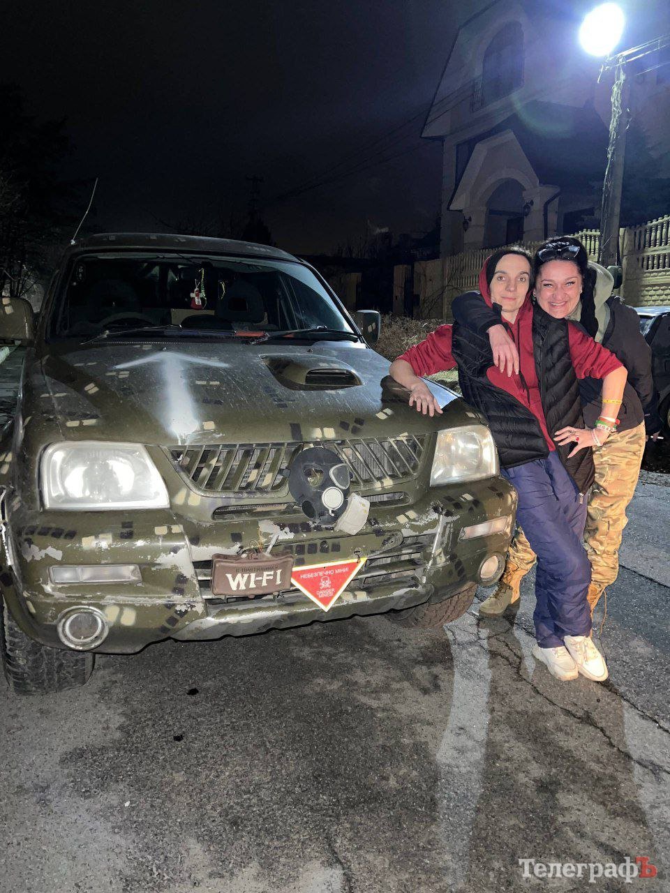 Одна з автівок, яку переганяли