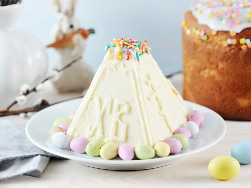 Заварна сирна паска: простий рецепт до Великодня