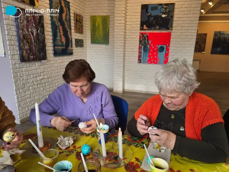 У Кременчуці встановили Великоднє дерево Бахмута