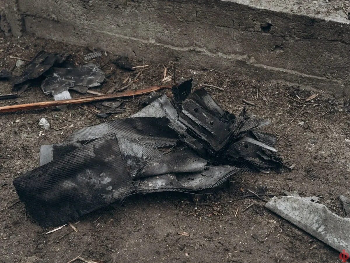 У Полтавському районі російський дрон впав на дах будинку