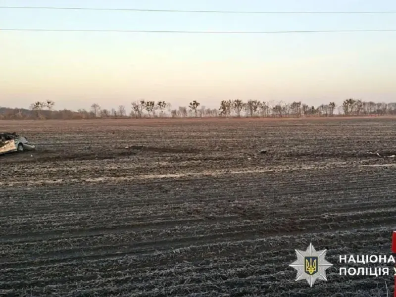 На Полтавщині в ДТП загинув 21-річний водій Mercedes