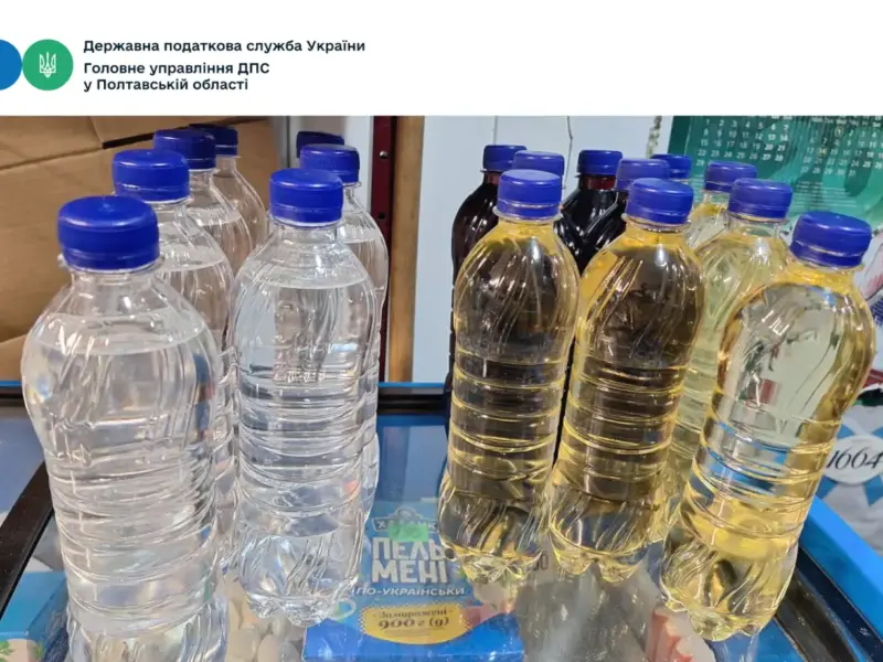 На Полтавщині оштрафували продавця алкоголю без акцизних марок