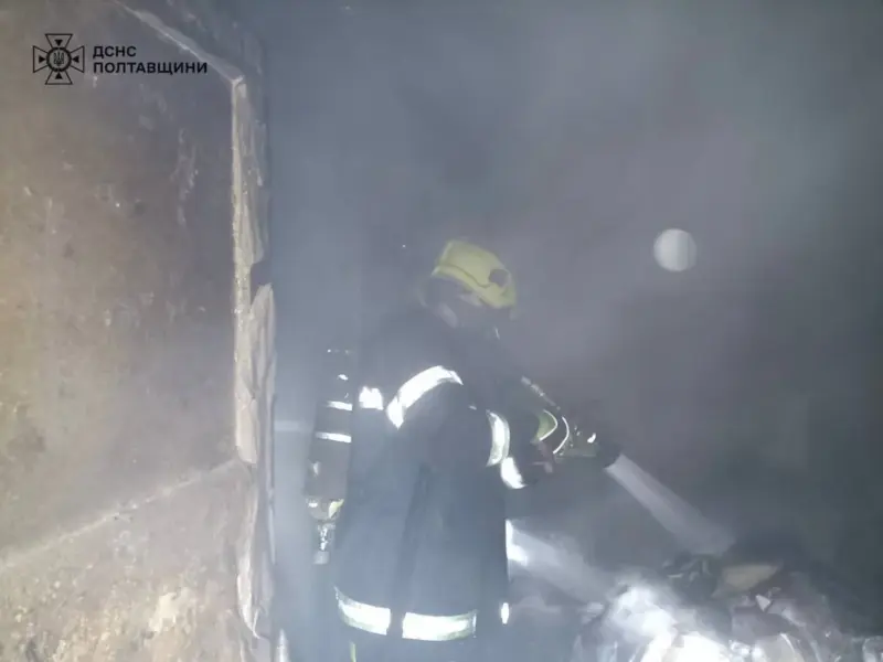 У Кременчуці горіла квартира на вулиці Дмитра Тьомкіна