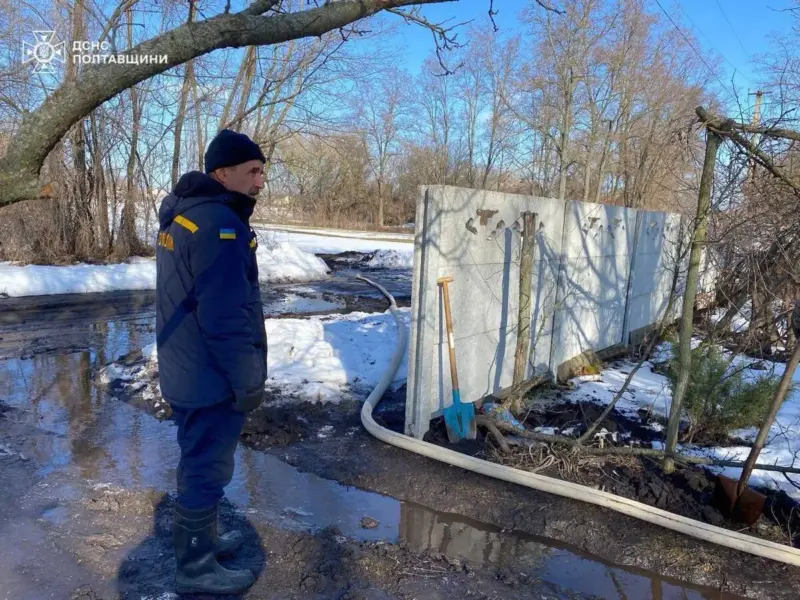Відлига підтоплює села навколо Кременчука <img src="https://www.telegraf.in.ua/wp-content/uploads/2026/03/gallery.svg" alt="" class="feed-icon" style="width: 20px; height: 20px; vertical-align: middle;" />