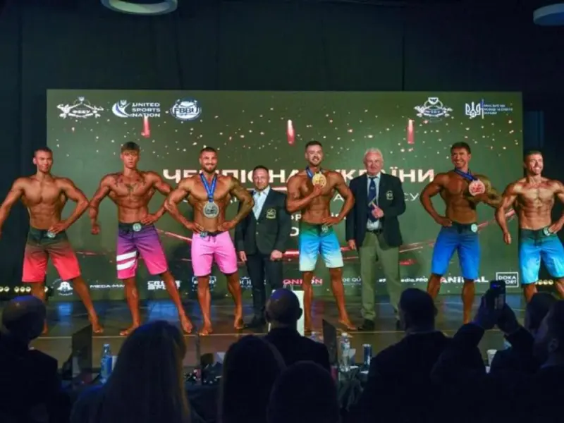 Спортсмени з Кременчука та Горішніх Плавнів здобули медалі на чемпіонаті України з бодибілдингу