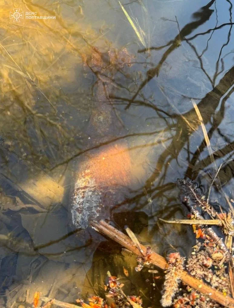 На Кременчуччині у річці знайшли боєприпас