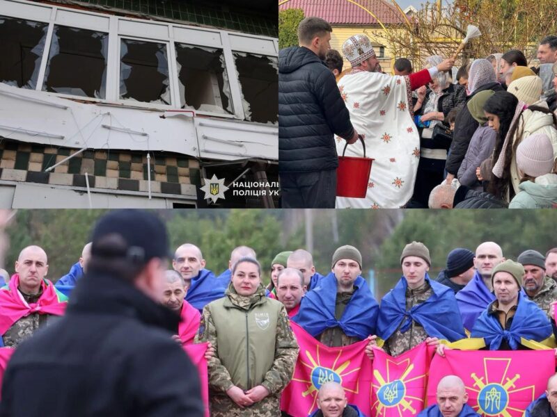 Обстріли Полтавщини, пожежа в ліцеї, обмін полоненими та Великдень: головне за тиждень